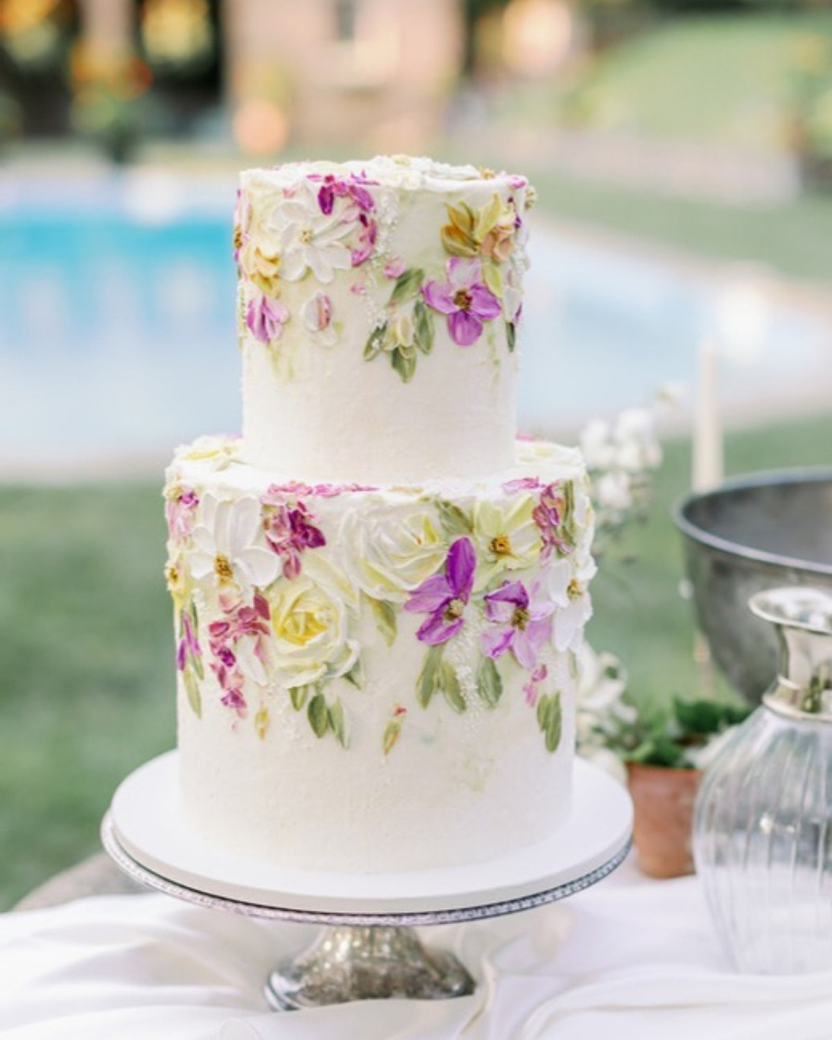 Silverplate Cake Stand