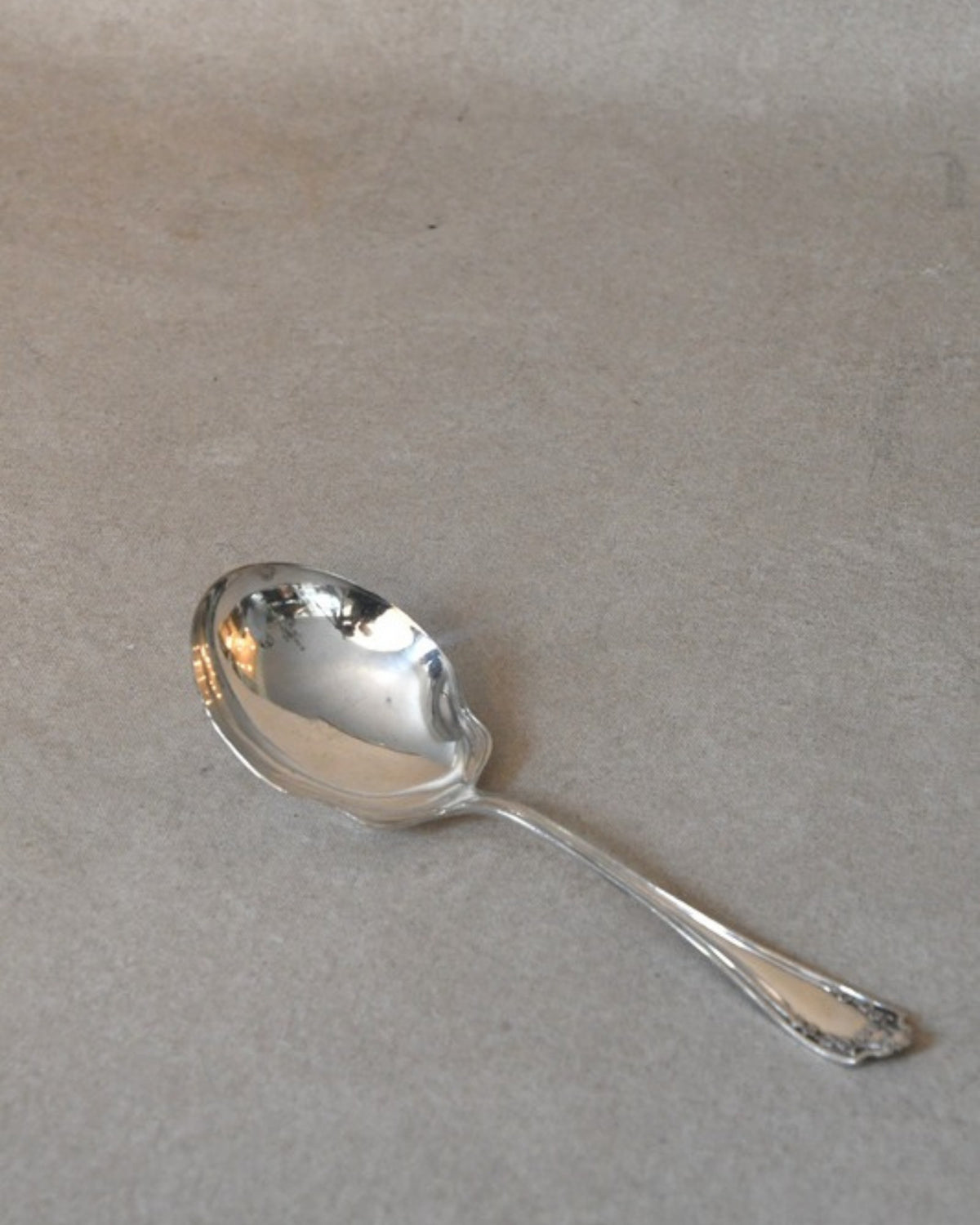 Silver Serving Spoon