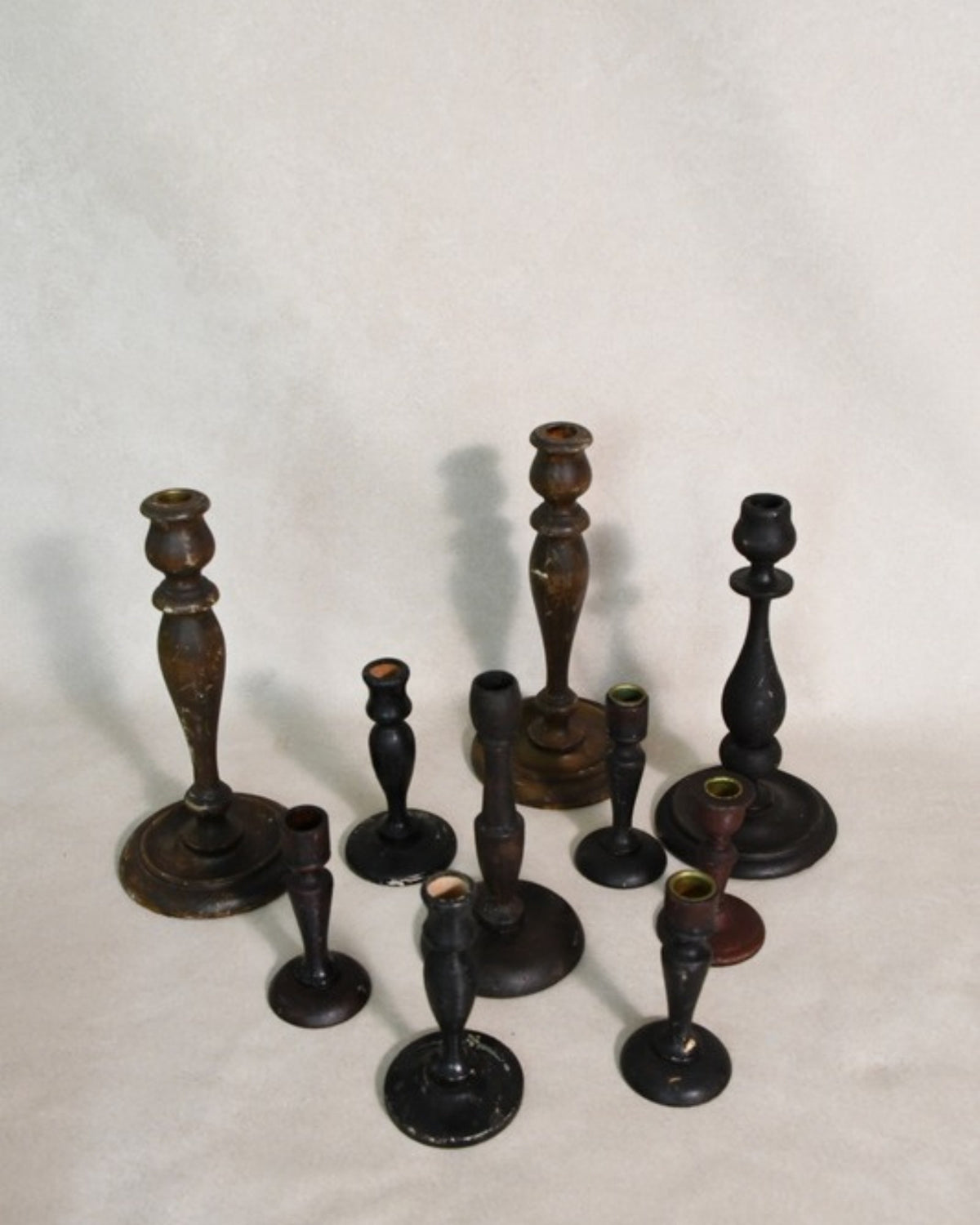 Wooden Candlesticks