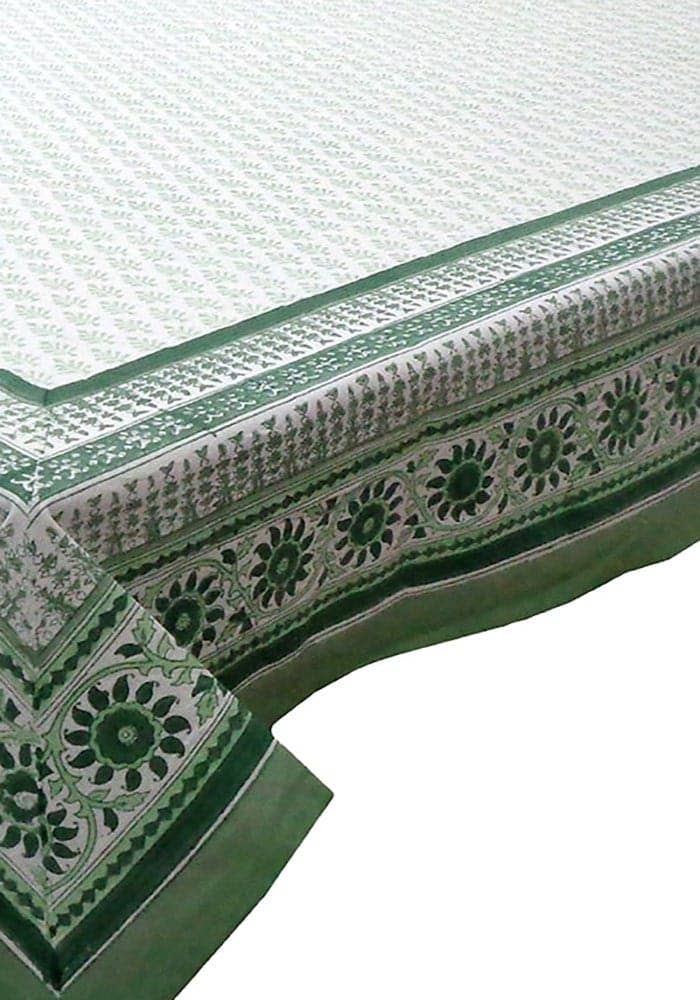Cotswold Green Tablecloth