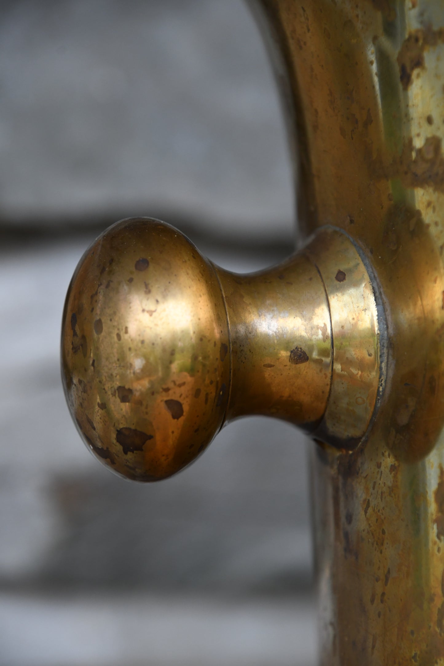 Antique French Brass Wine Cooler