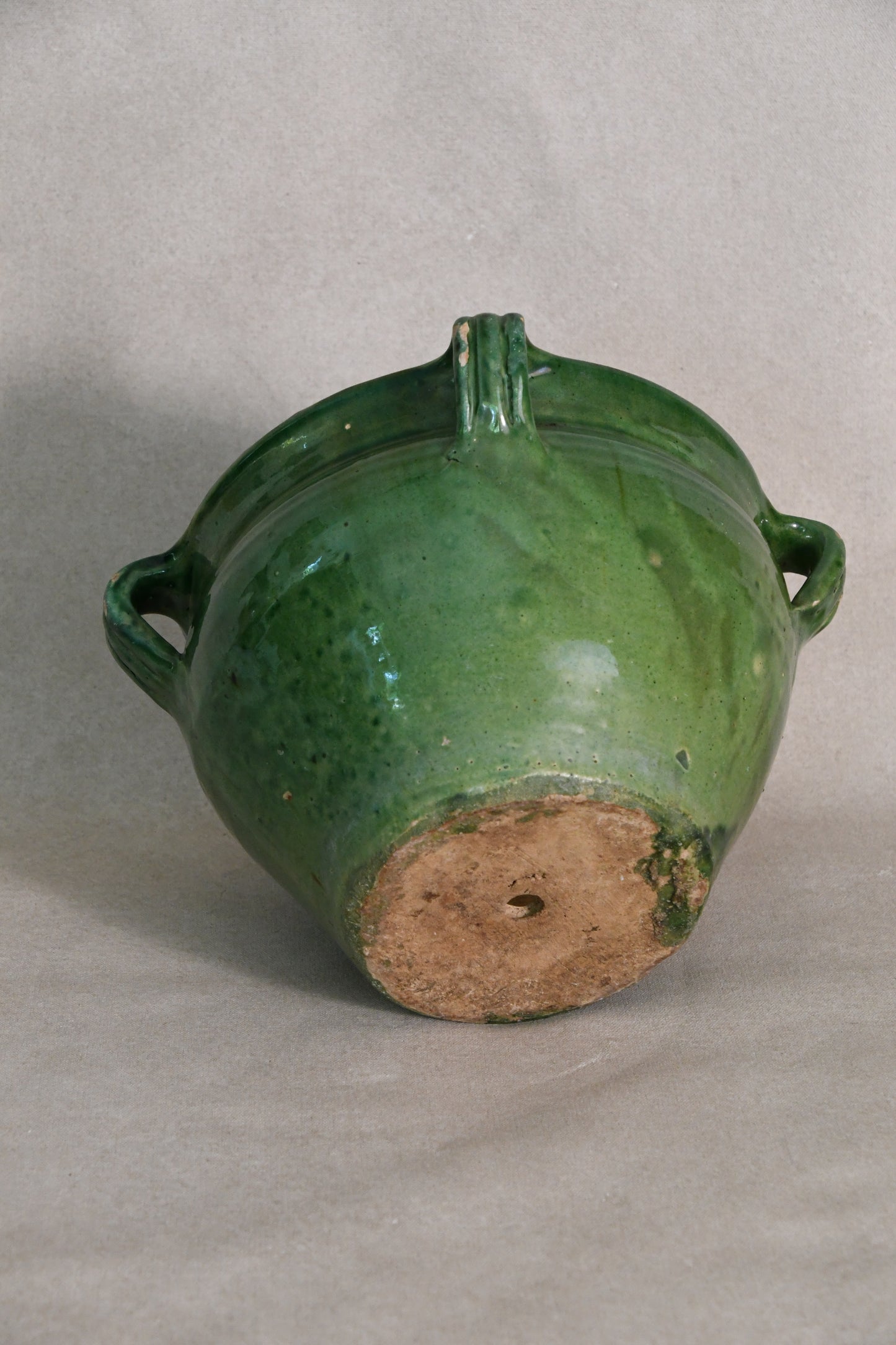 Antique French Green Planter