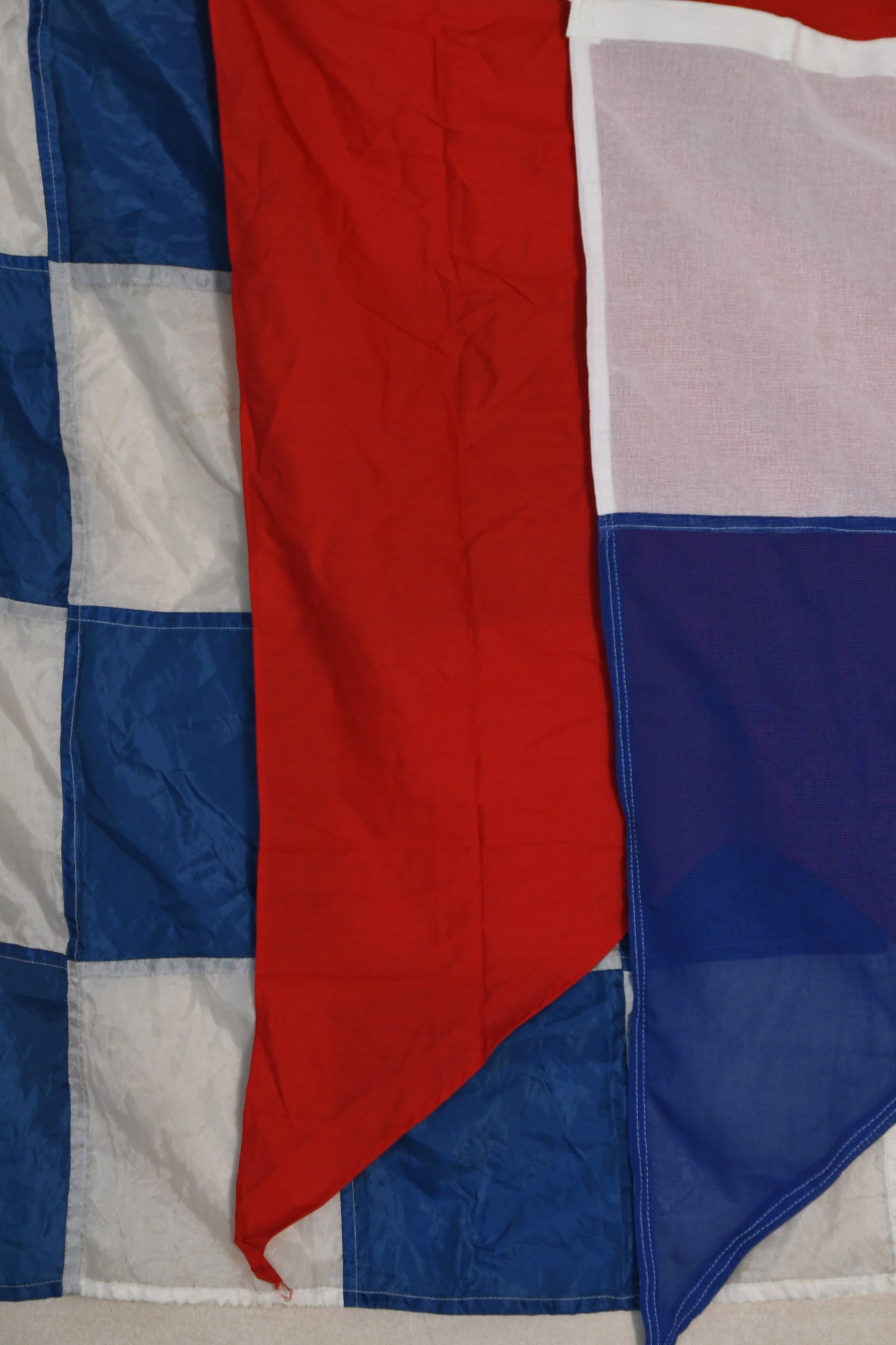 Vintage Letter "B" Nautical Flag