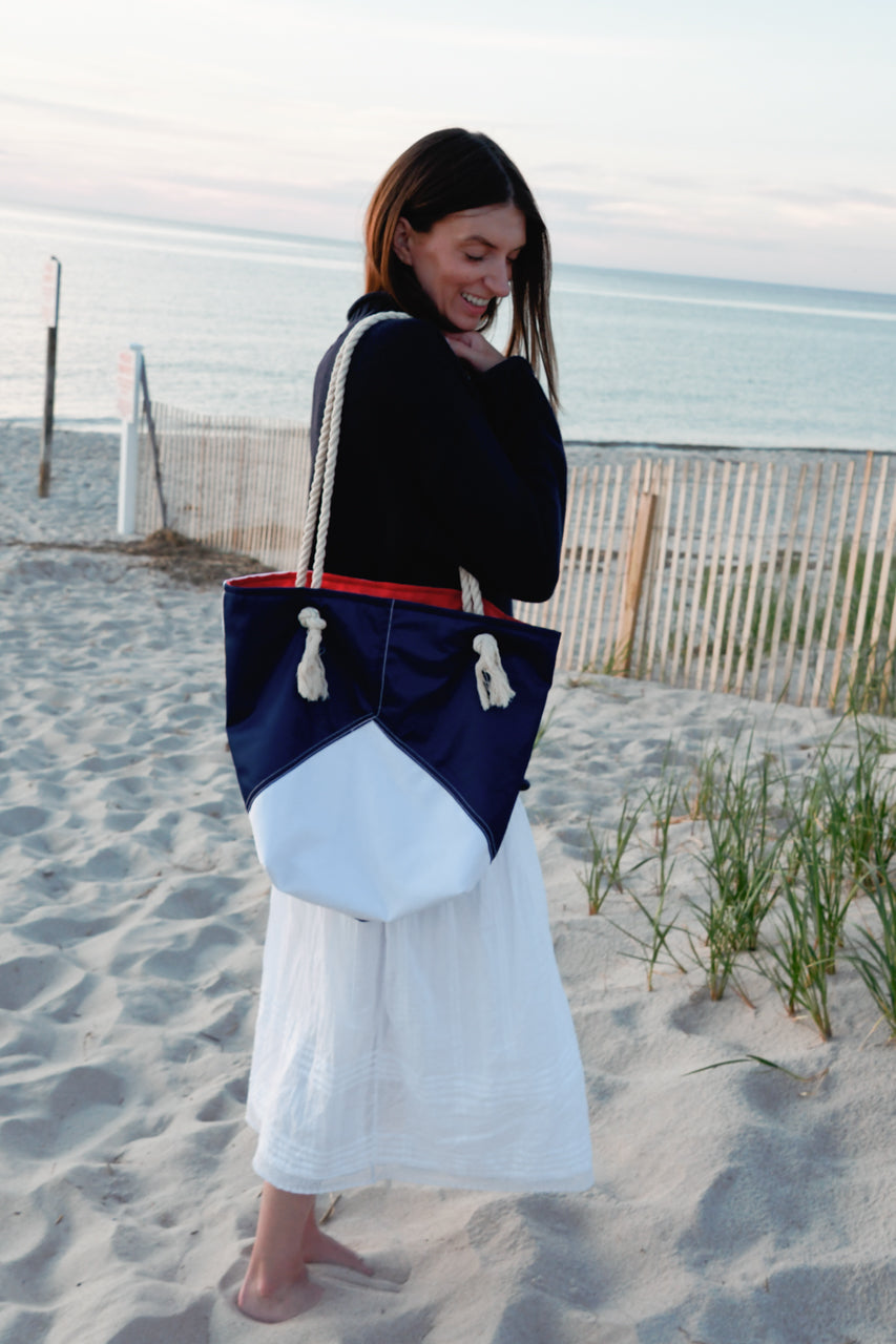 Vintage Nautical Flag Bags