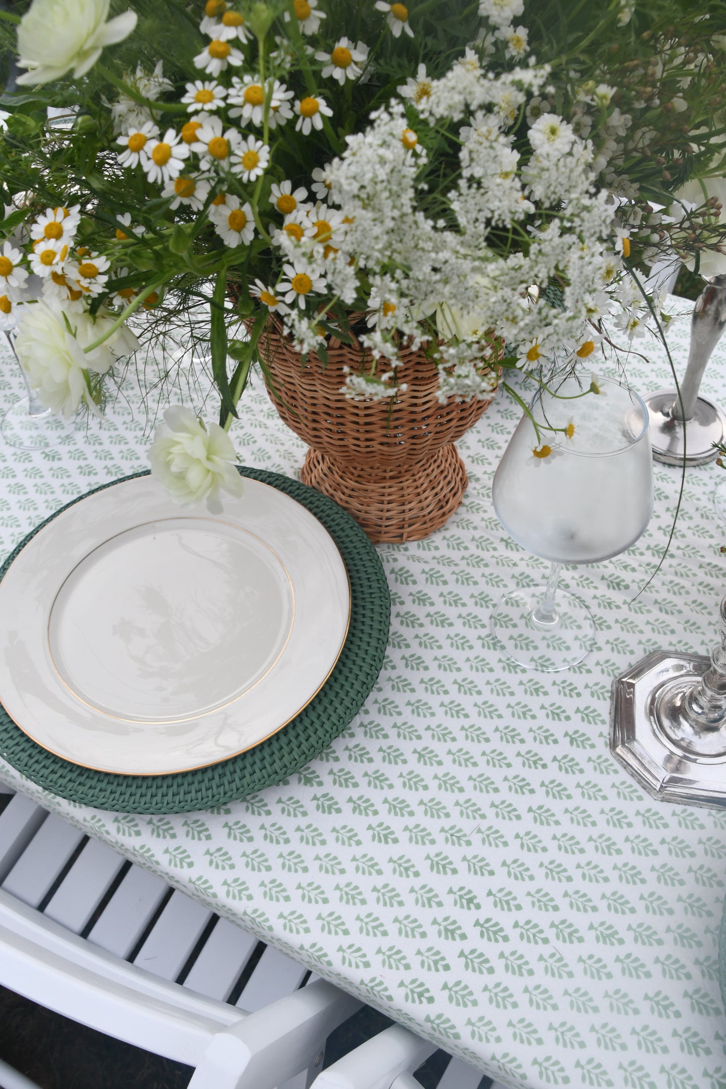 Elizabeth Handwoven Basket Vase