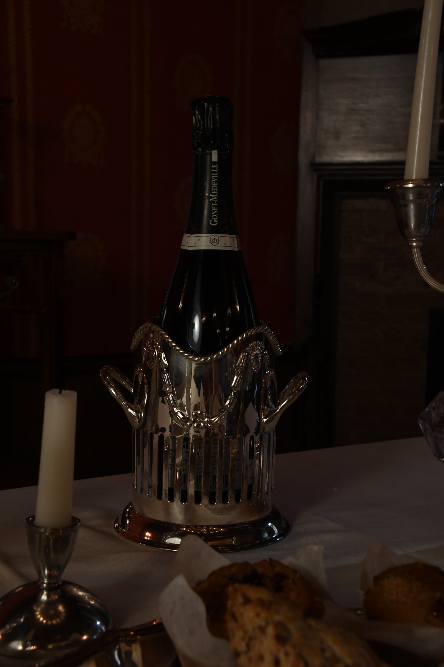 Vintage Silver Plated Wine Cooler