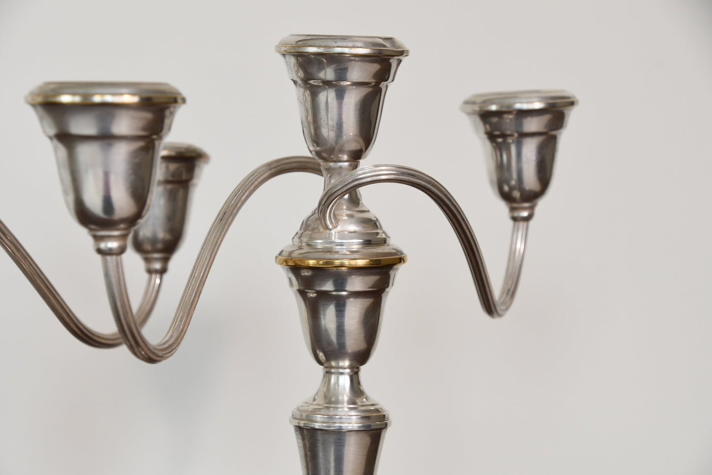 Silver Plated Candelabras - Set of 2
