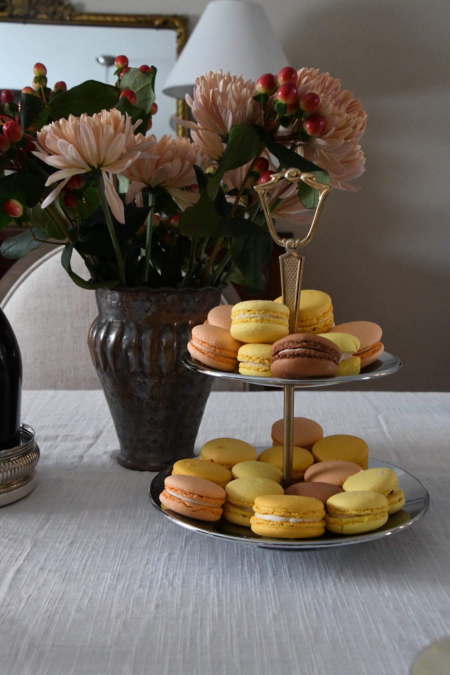 Vintage Kromex Two Tiered Tray
