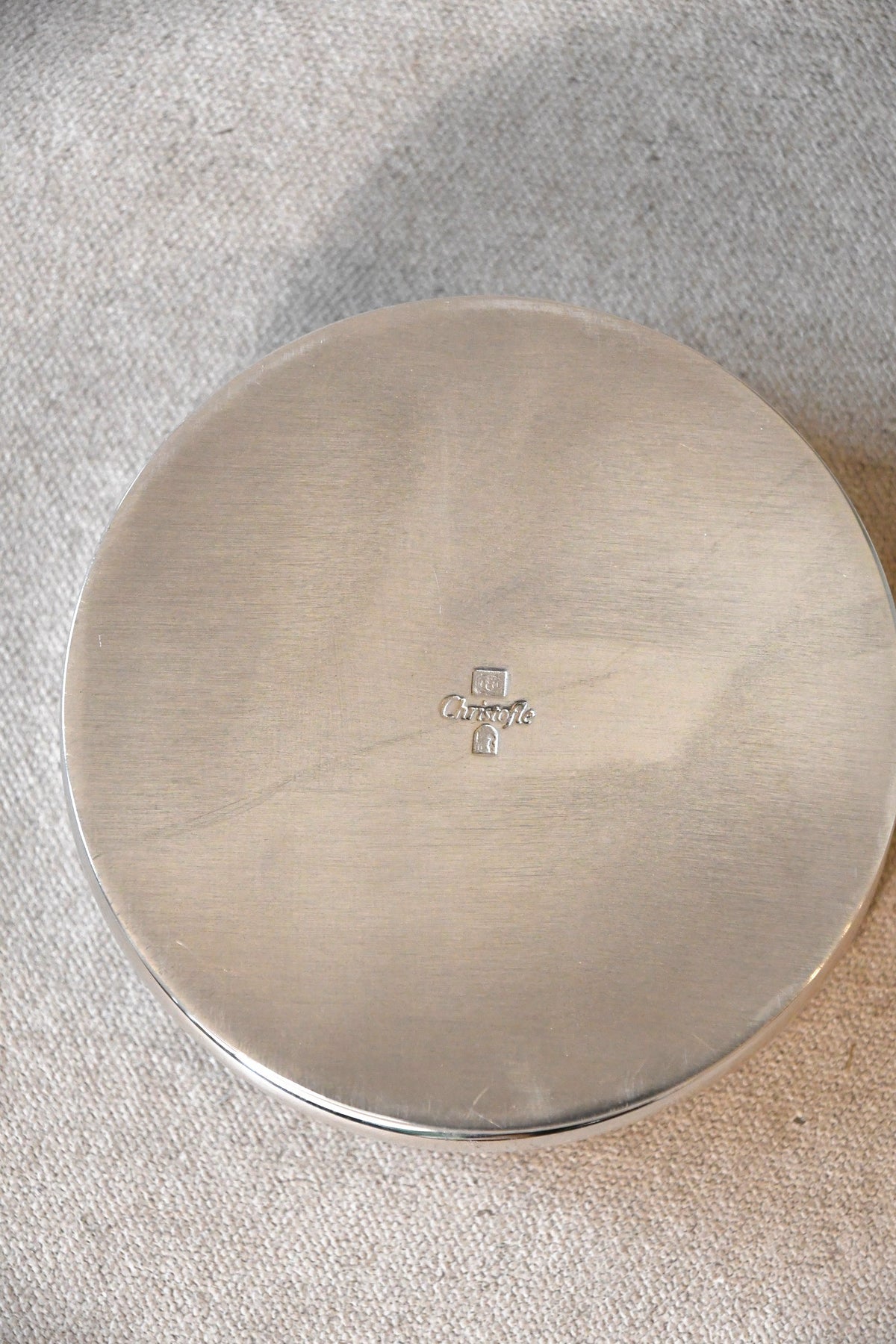 Christofle Vertigo Pillar Candle Holder