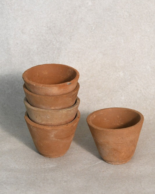 Mini "Clean" Terracotta Pots