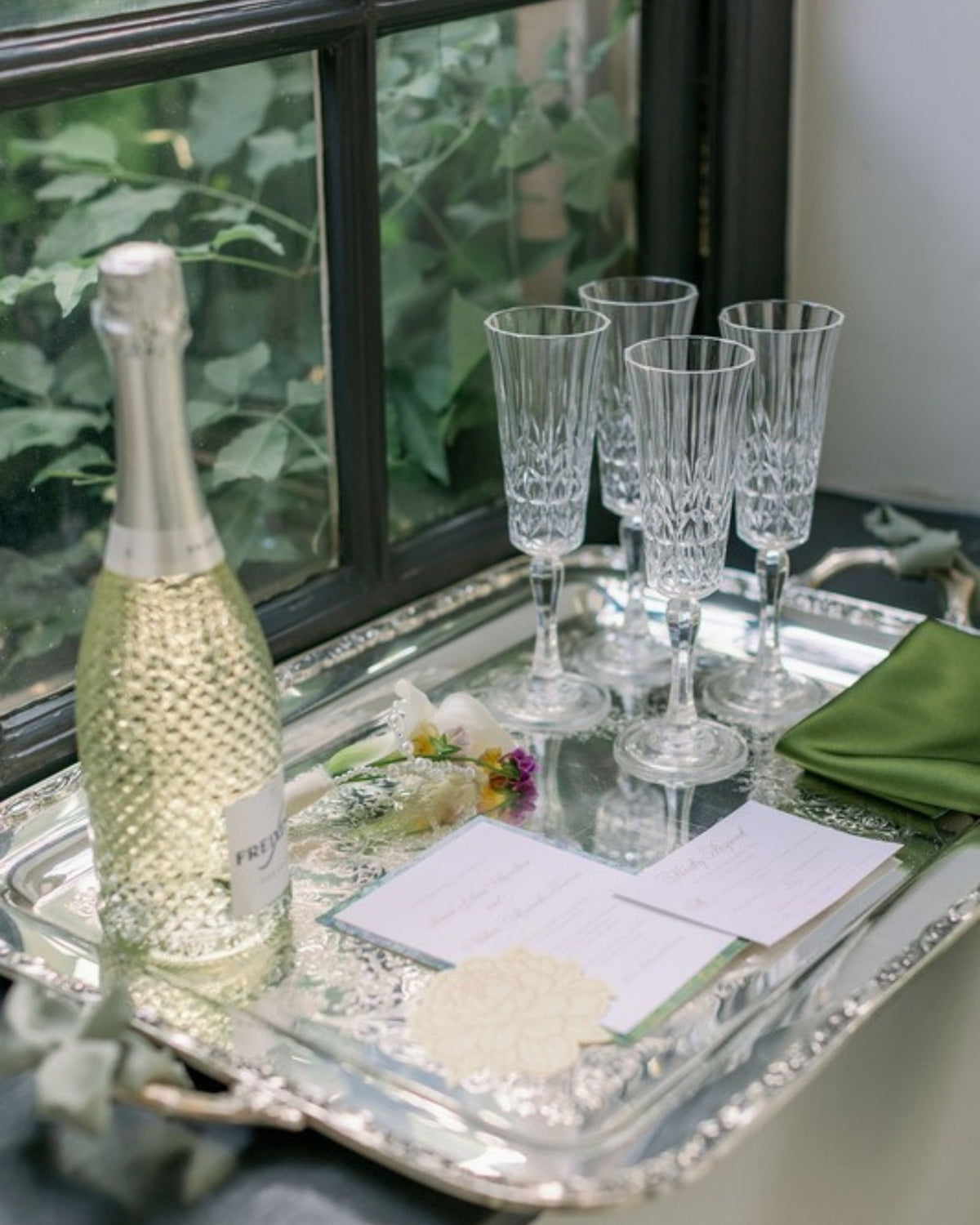 Vintage Silver Tray