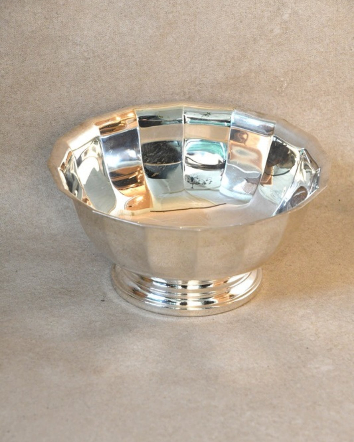 Silver Footed Bowl A