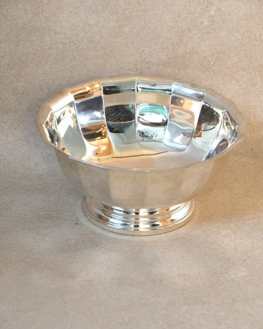 Silver Footed Bowl A
