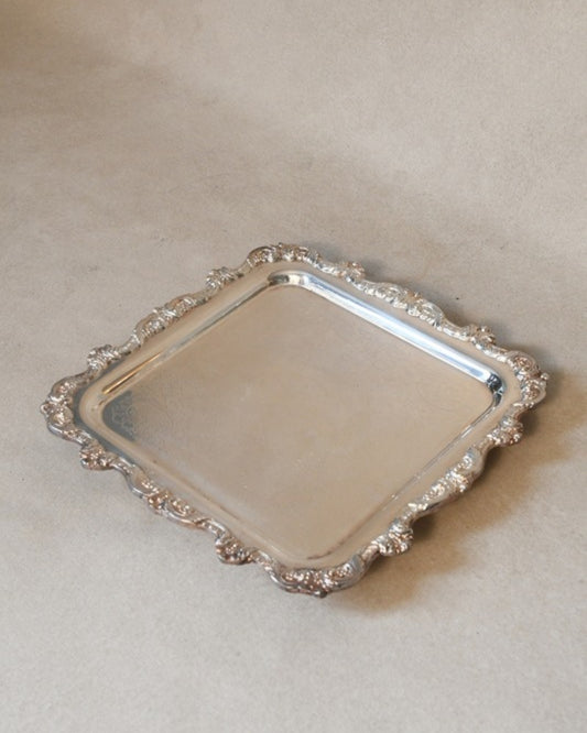 Silver Square Tray