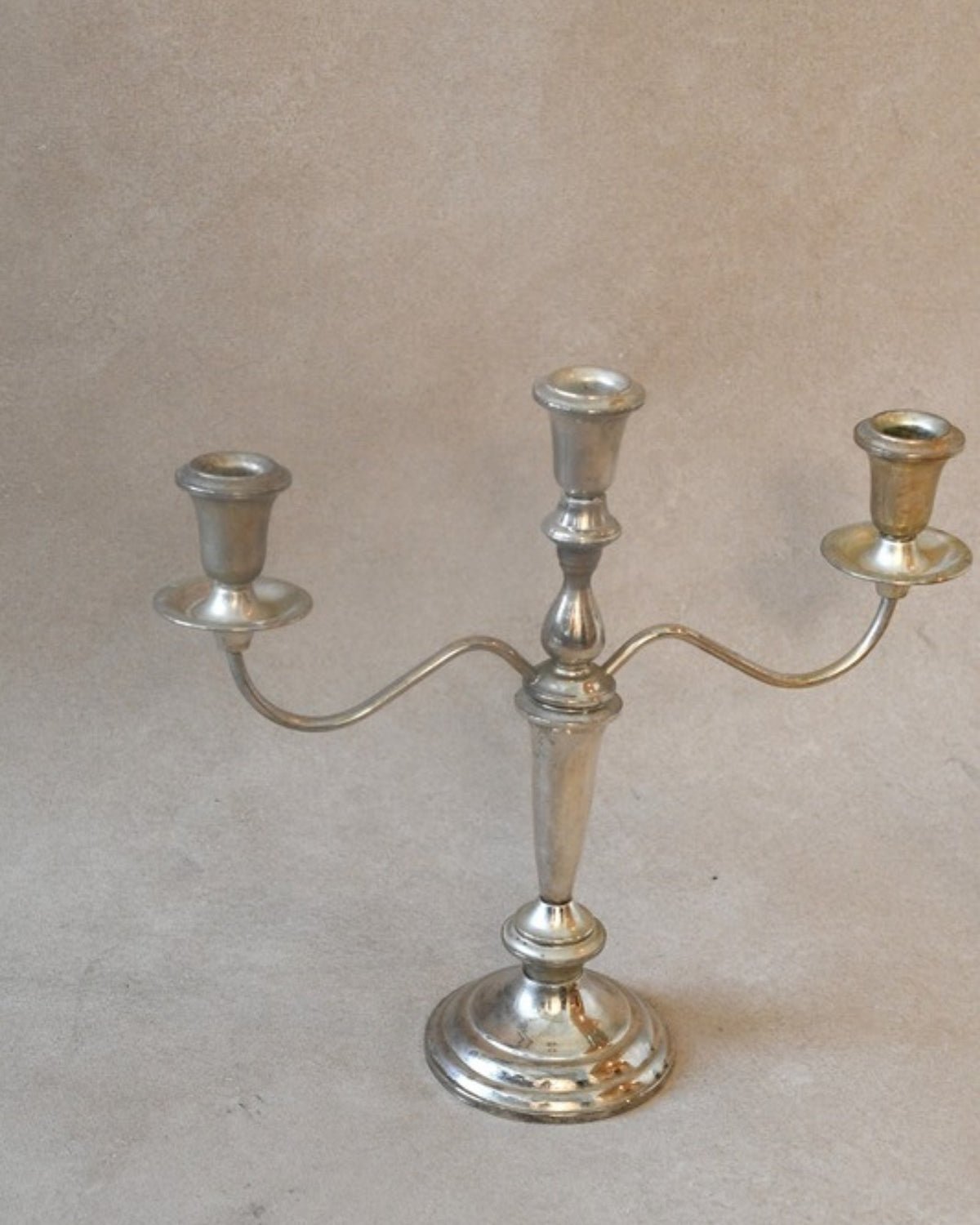 Silverplate Candelabra