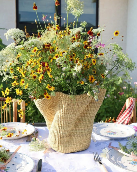 Sadie Basket Vase