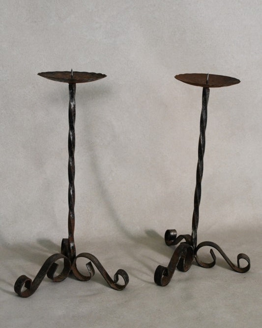 Iron Candleholders