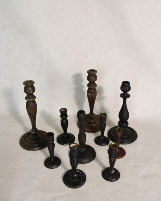 Wooden Candlesticks