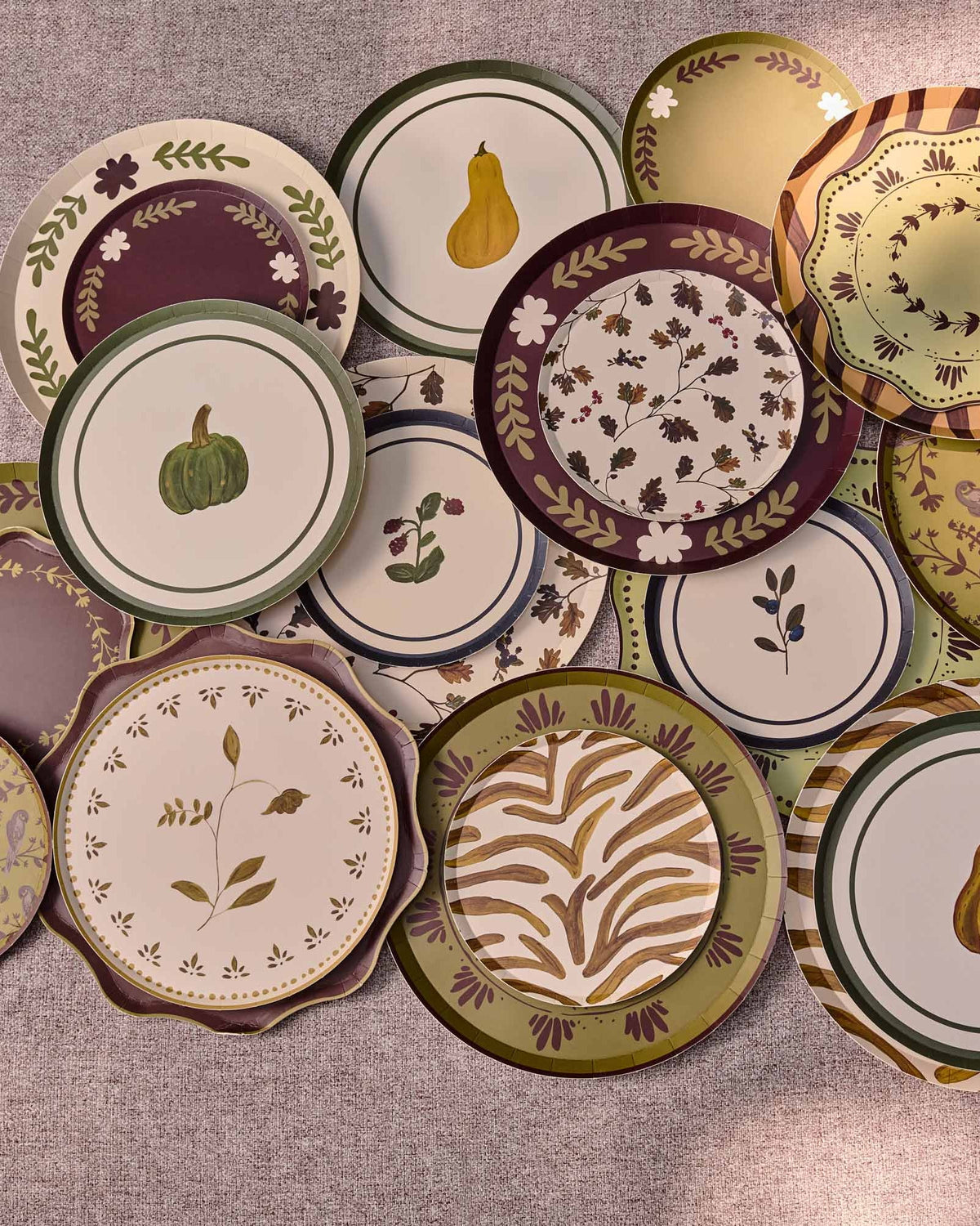 Casa Dinner Plate Set - Truffle