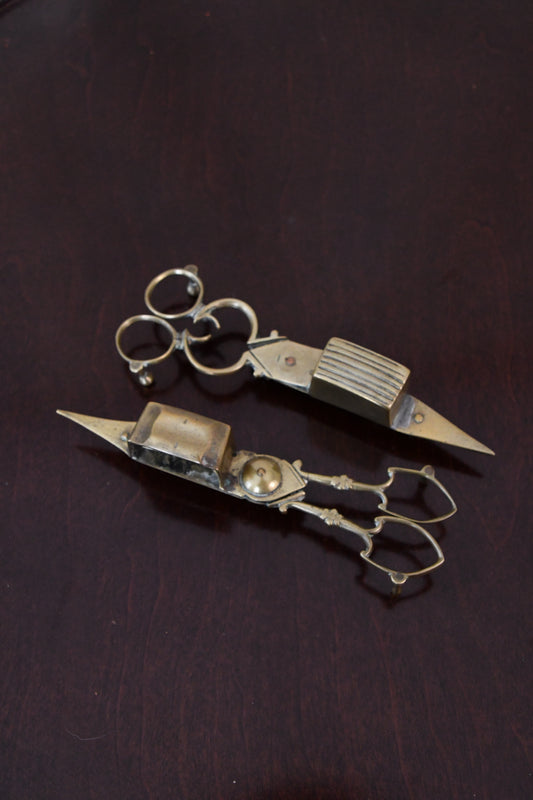 Antique Brass Candlewick Scissors