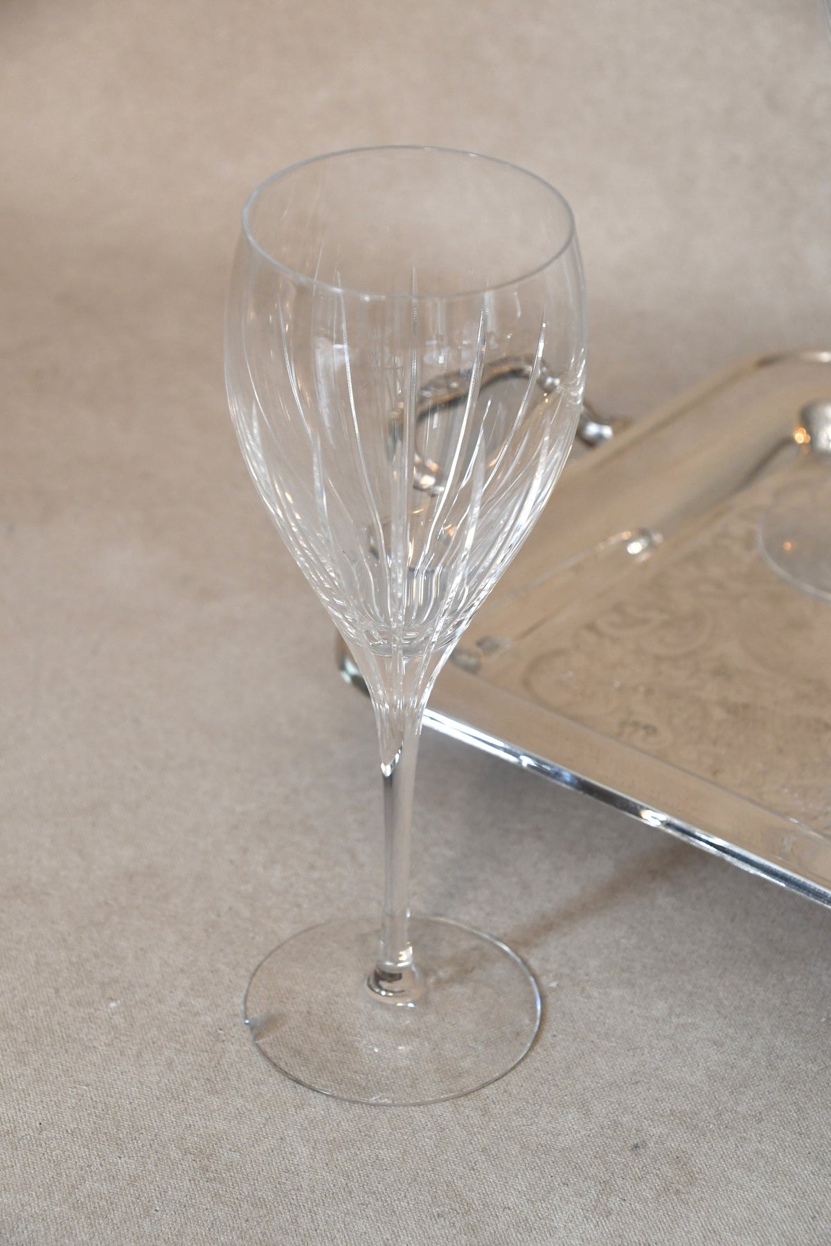 Set of 6 Christofle Iriana Water Glasses