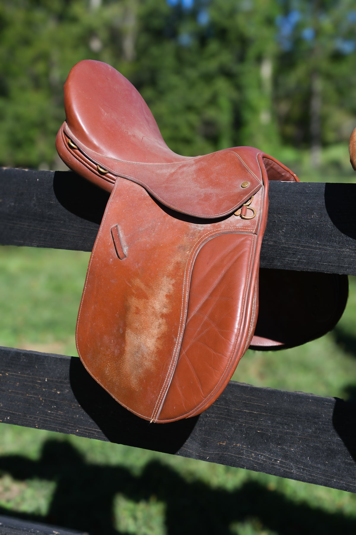 Vintage Leather Riding Saddles