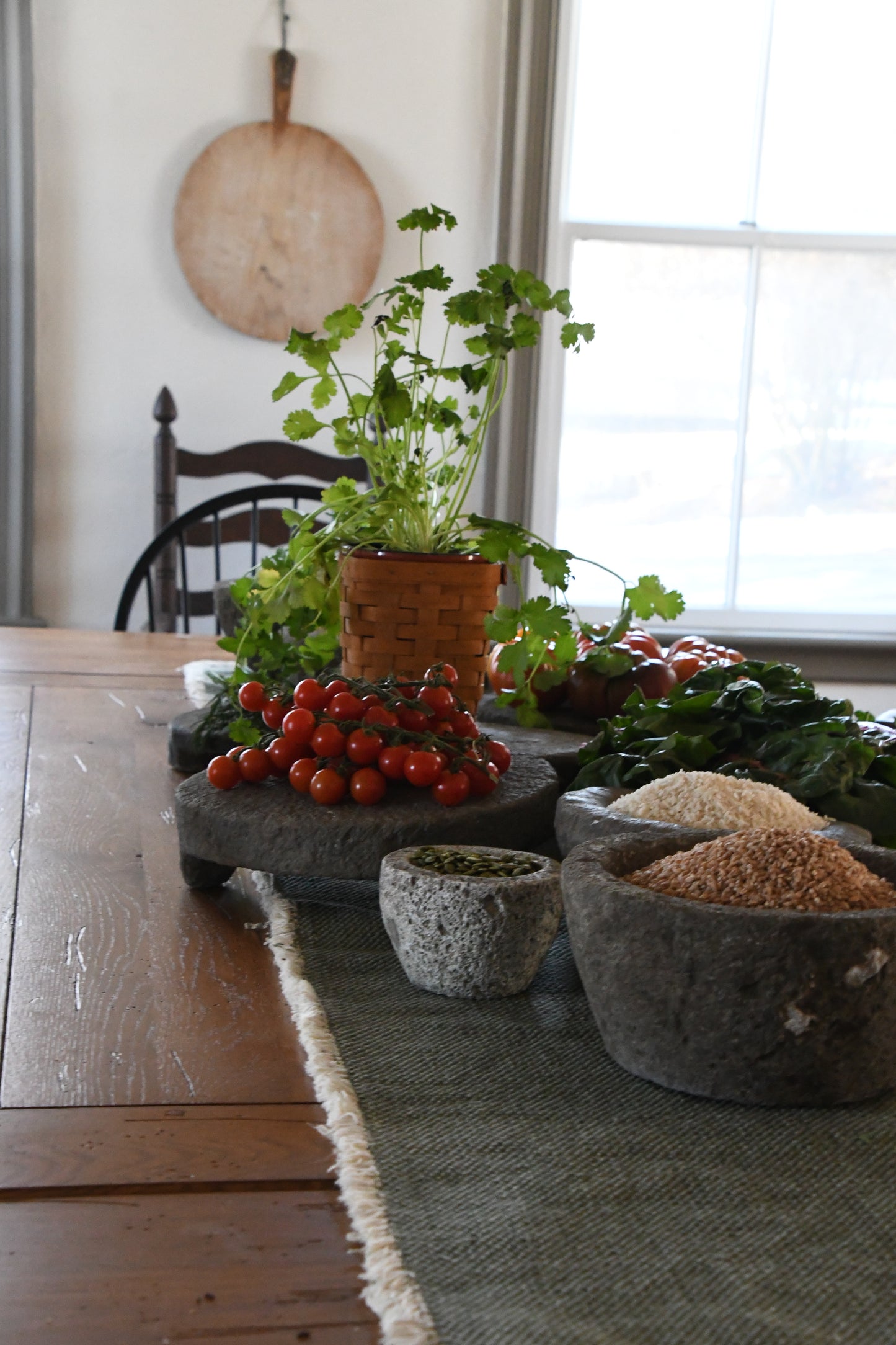 Antique Stone Bowl