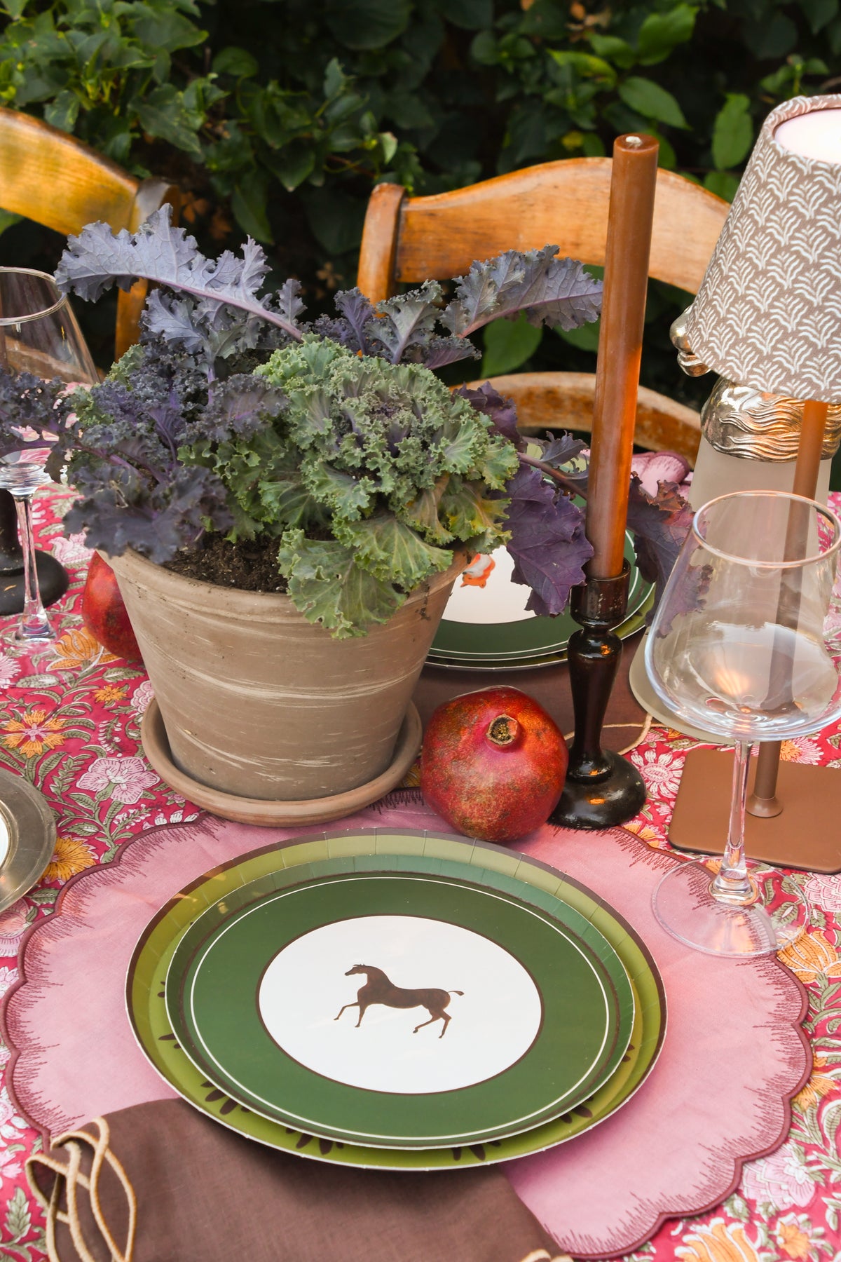 Aster Placemat in rose