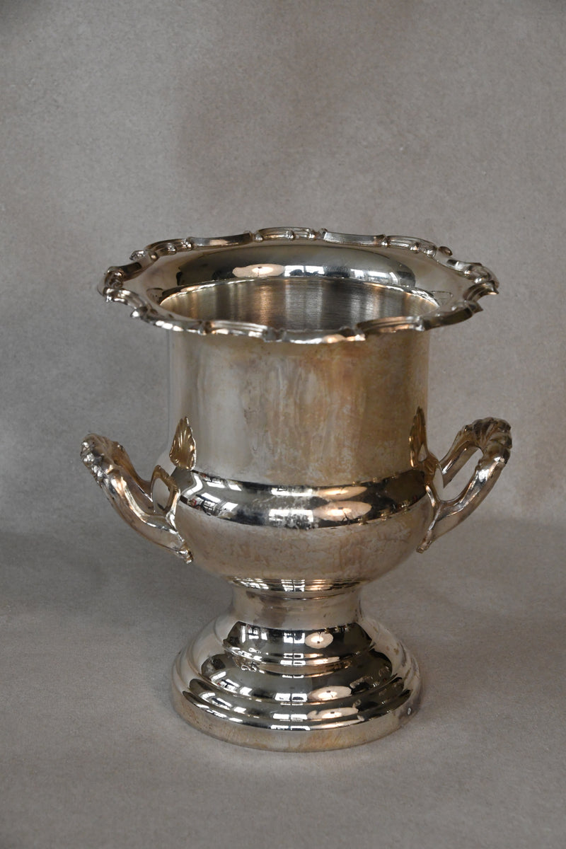 Vintage English Silverplate Trophy Urns