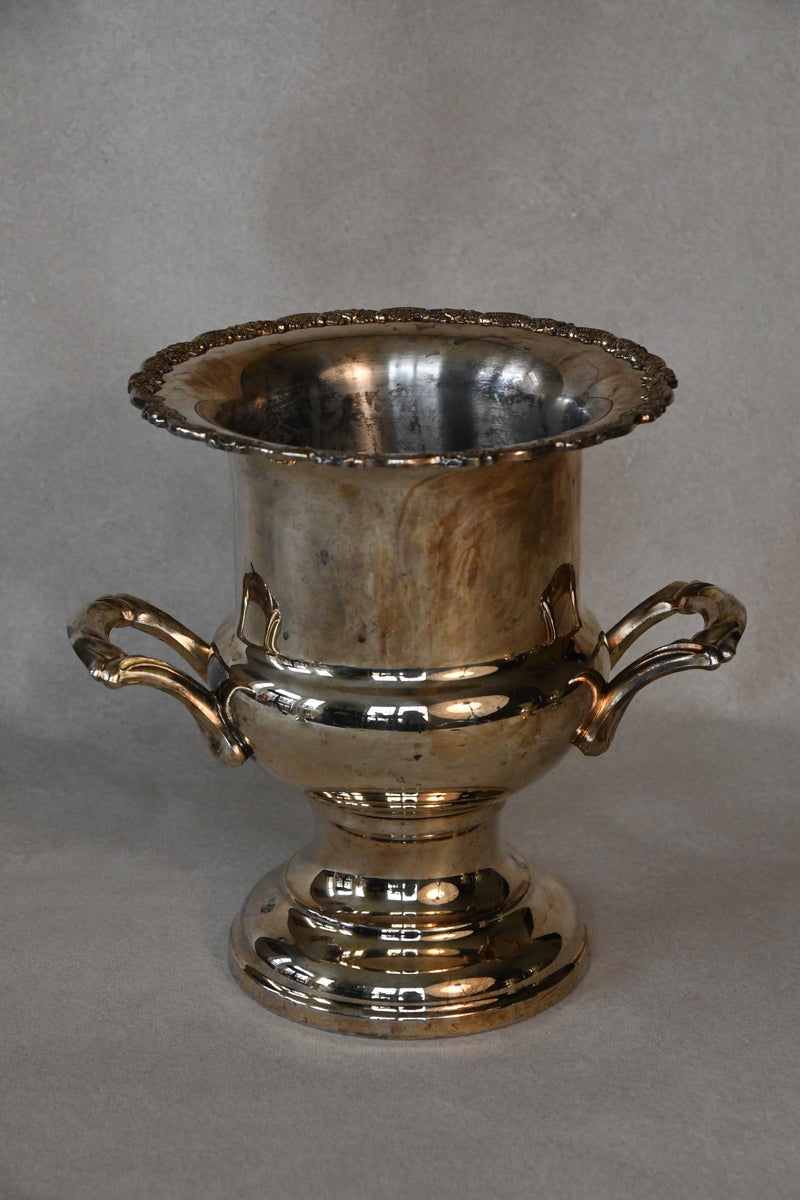 Vintage English Silverplate Trophy Urns