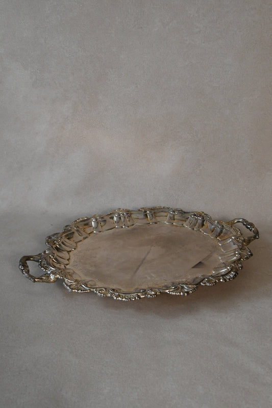 Vintage Silverplate Tray