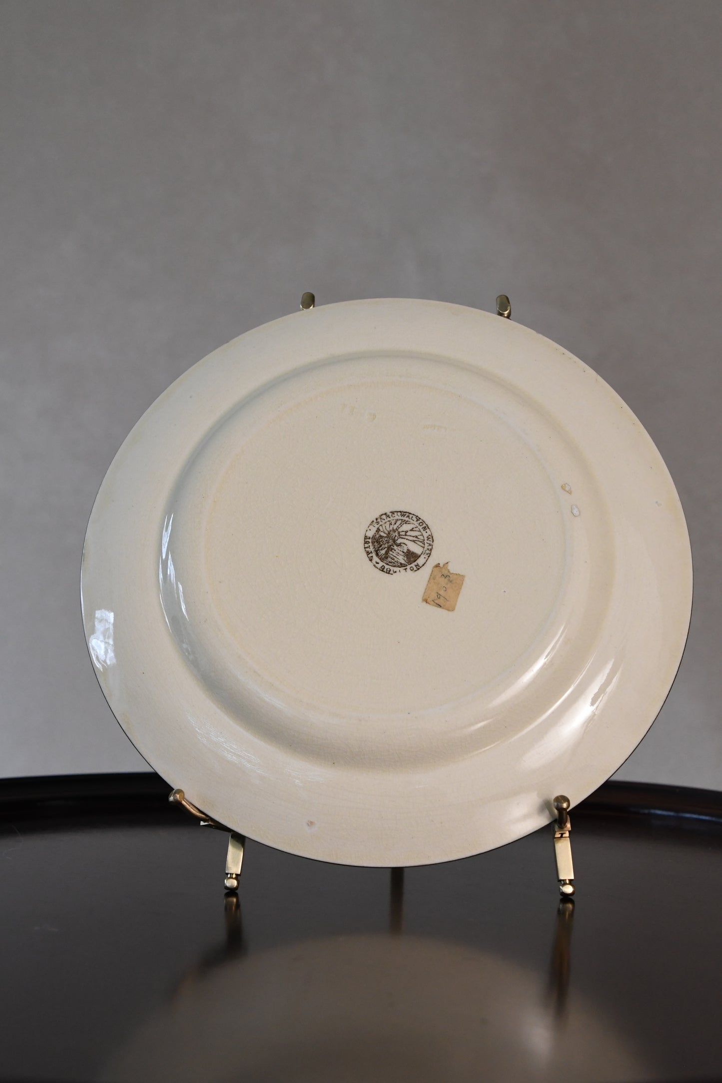 Antique Royal Doulton Isaac Walton Ware "Gallant Fishers" Plate