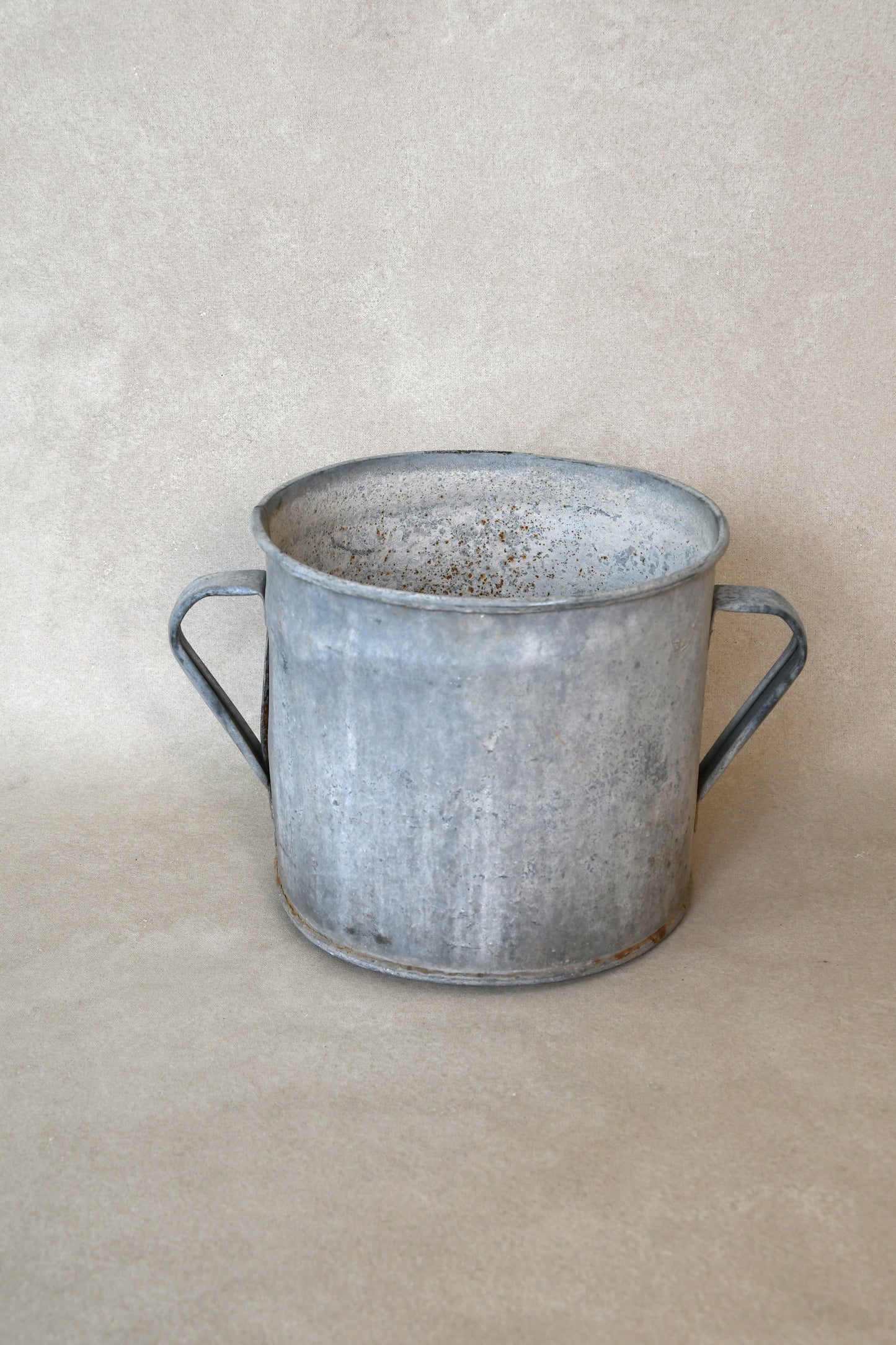 Antique French Galvanized Buckets