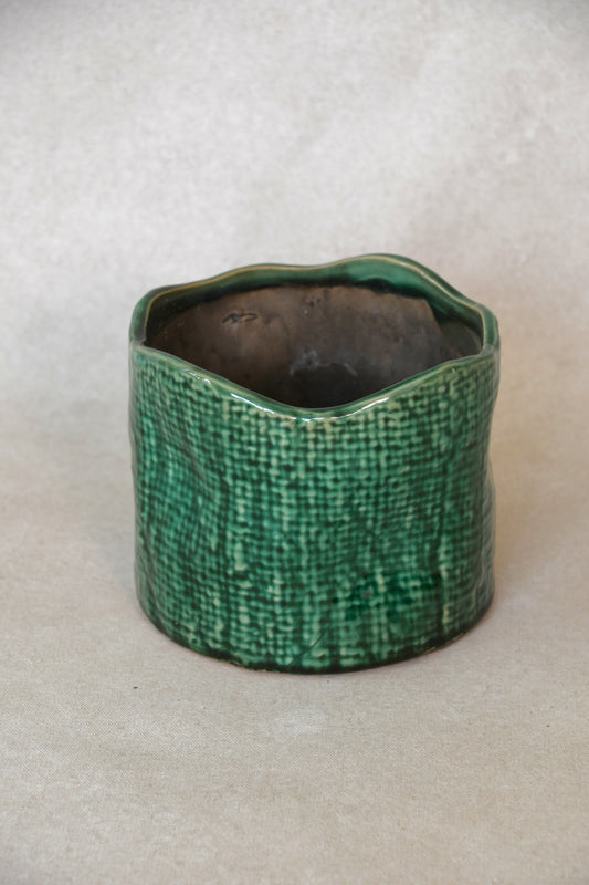 Vintage Green Planter