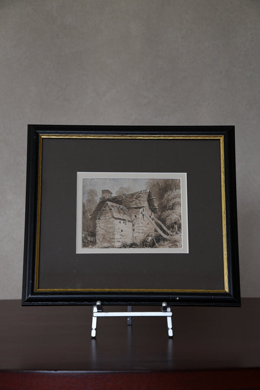 Vintage Cotswolds Watercolor