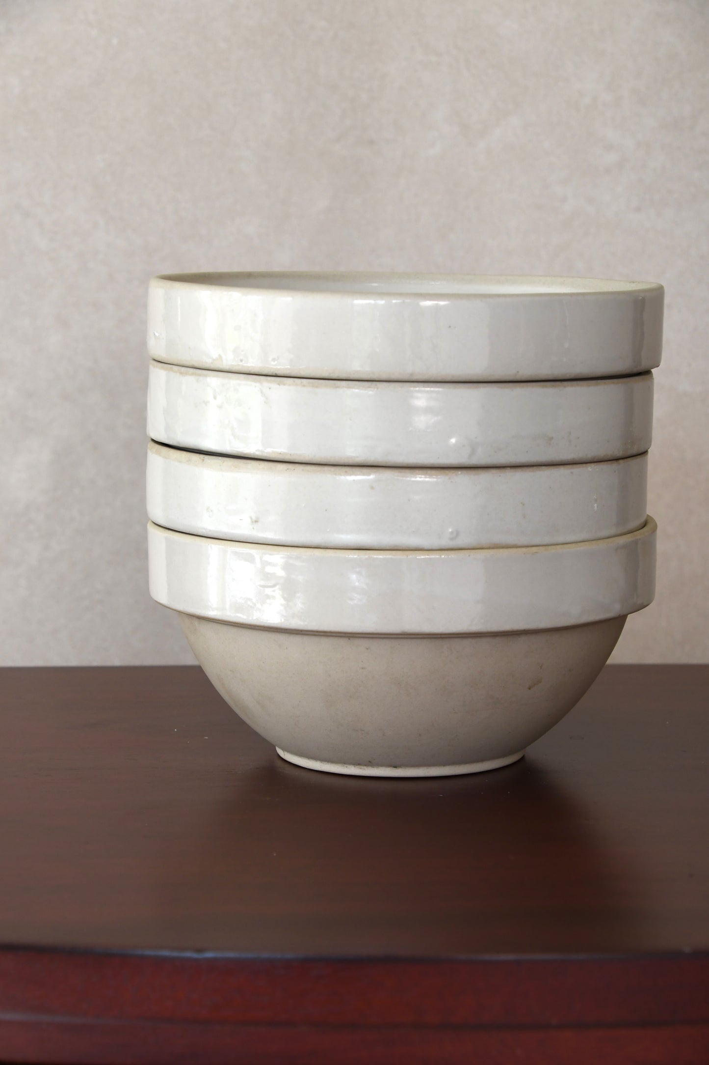 Antique French Ironstone Bowl