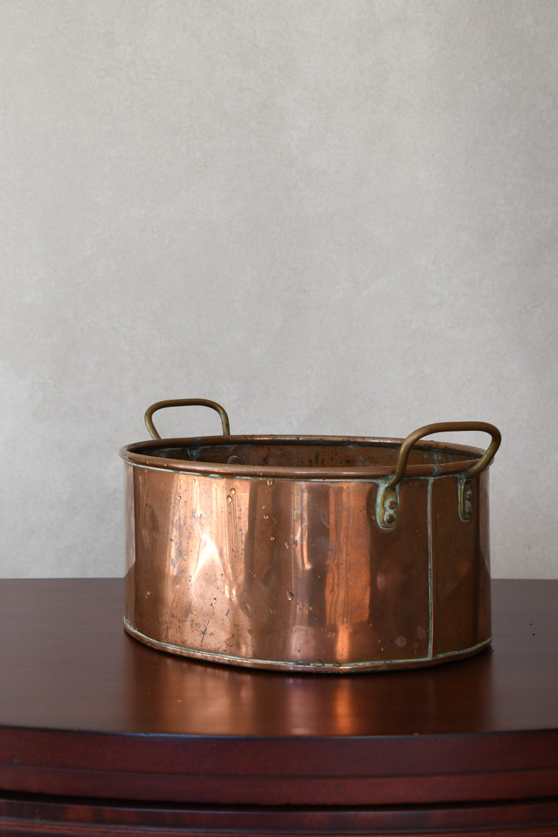 Vintage English Copper Planter