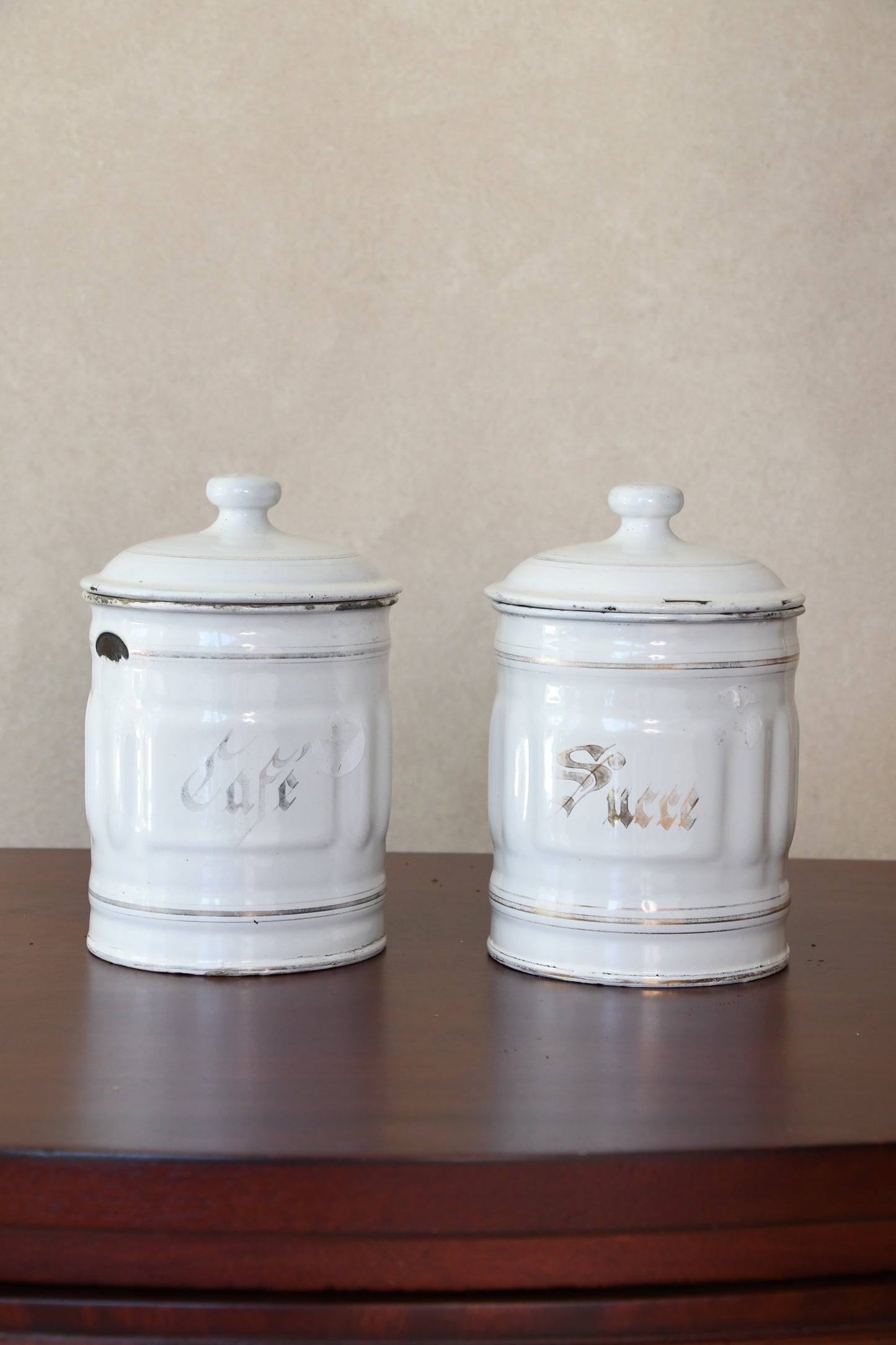 Vintage French Ceramic Jars