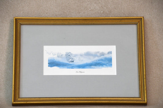 Vintage Framed Print  "Les Clippers"