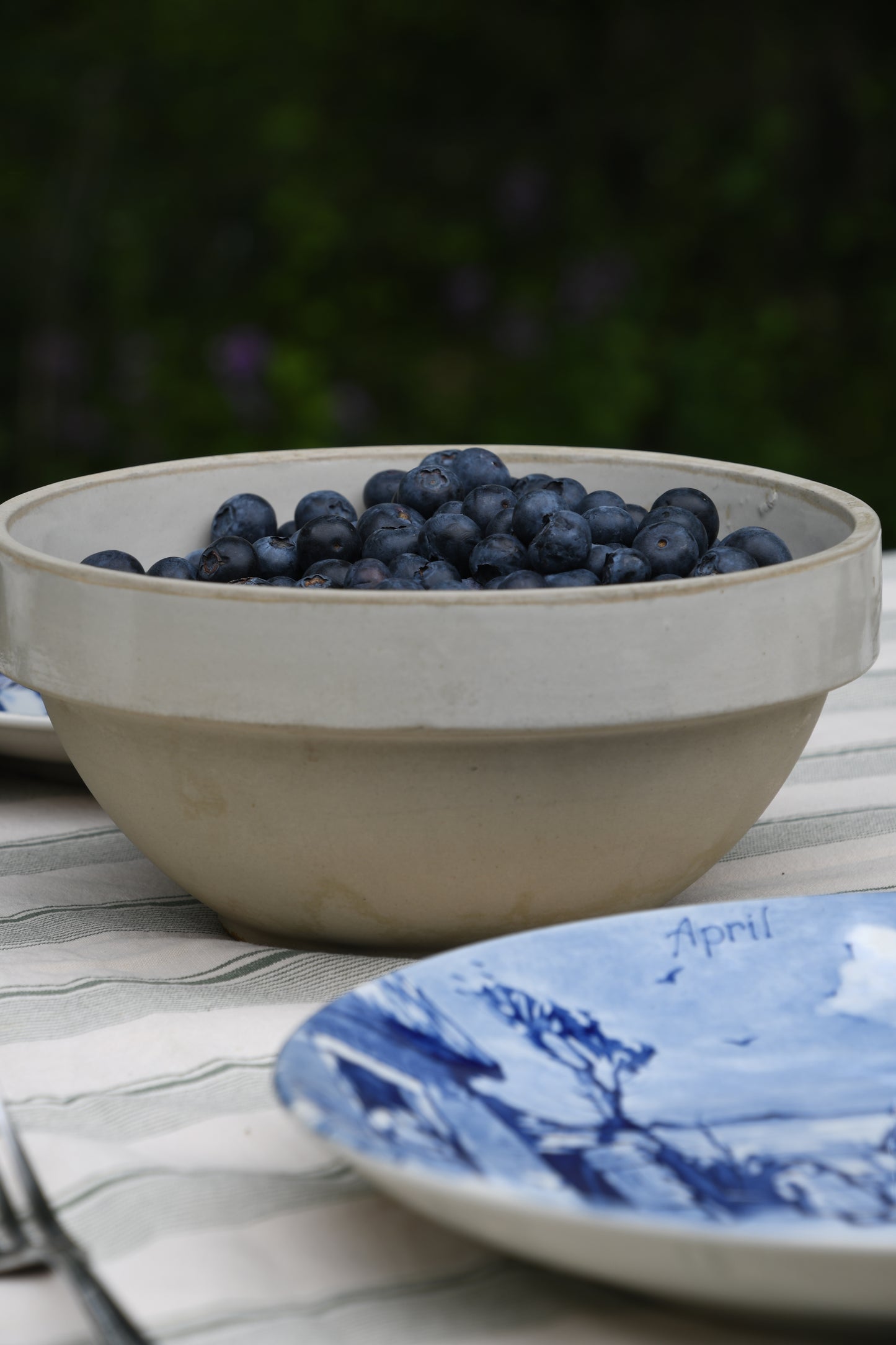 Antique French Ironstone Bowl