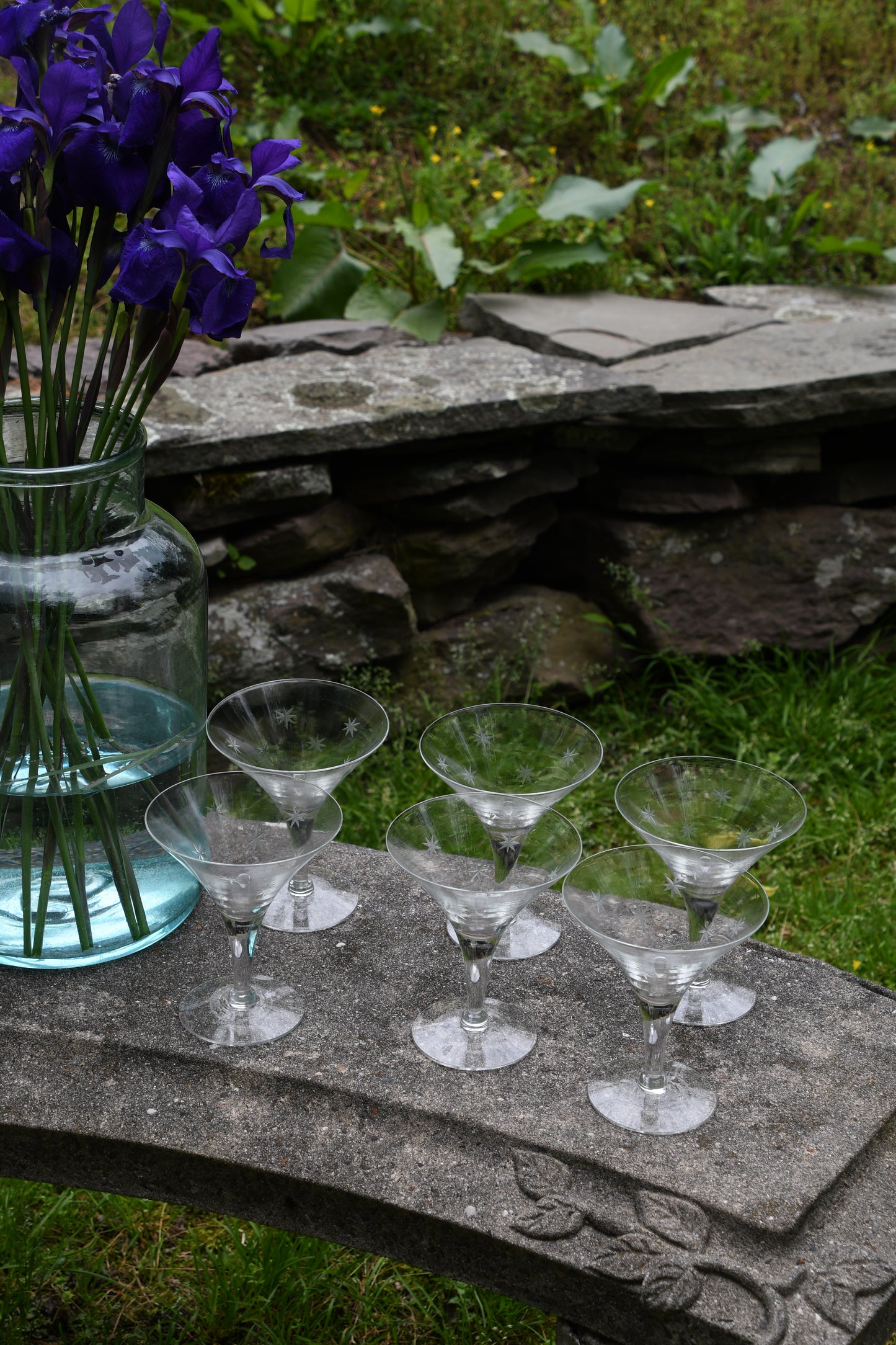 Vintage Starburst Glassware