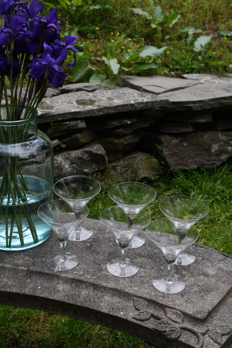 Vintage Starburst Glassware