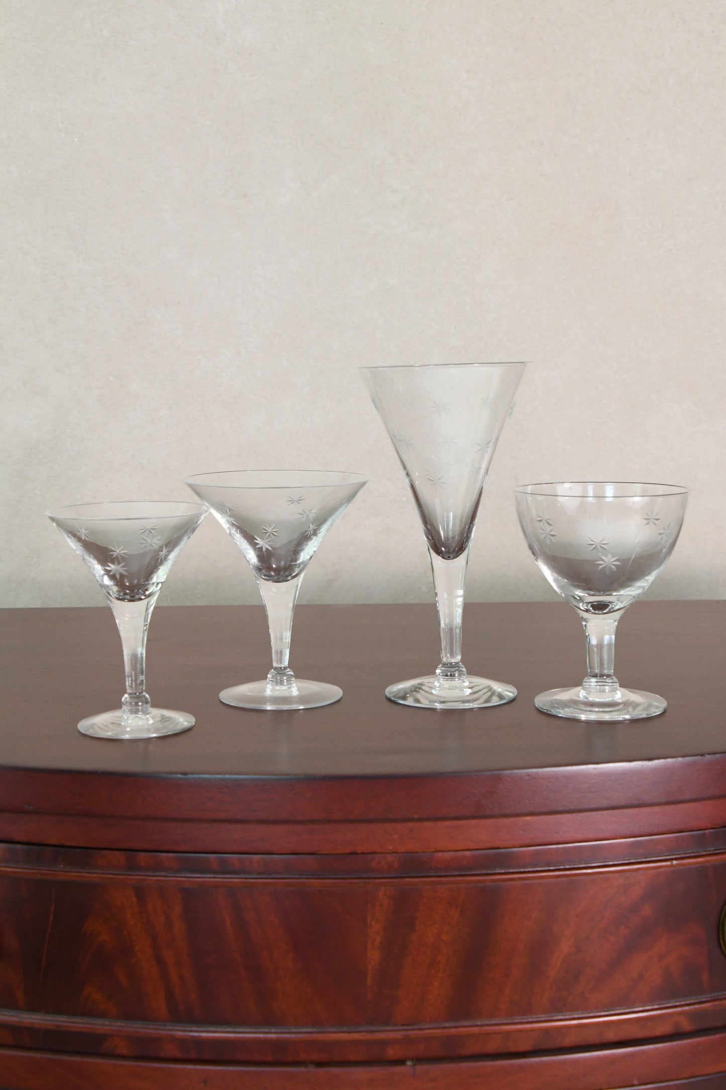 Vintage Starburst Glassware