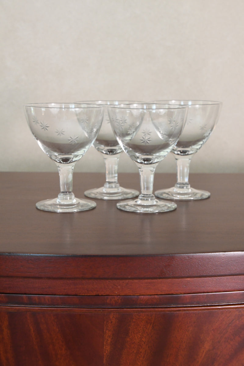 Vintage Starburst Glassware