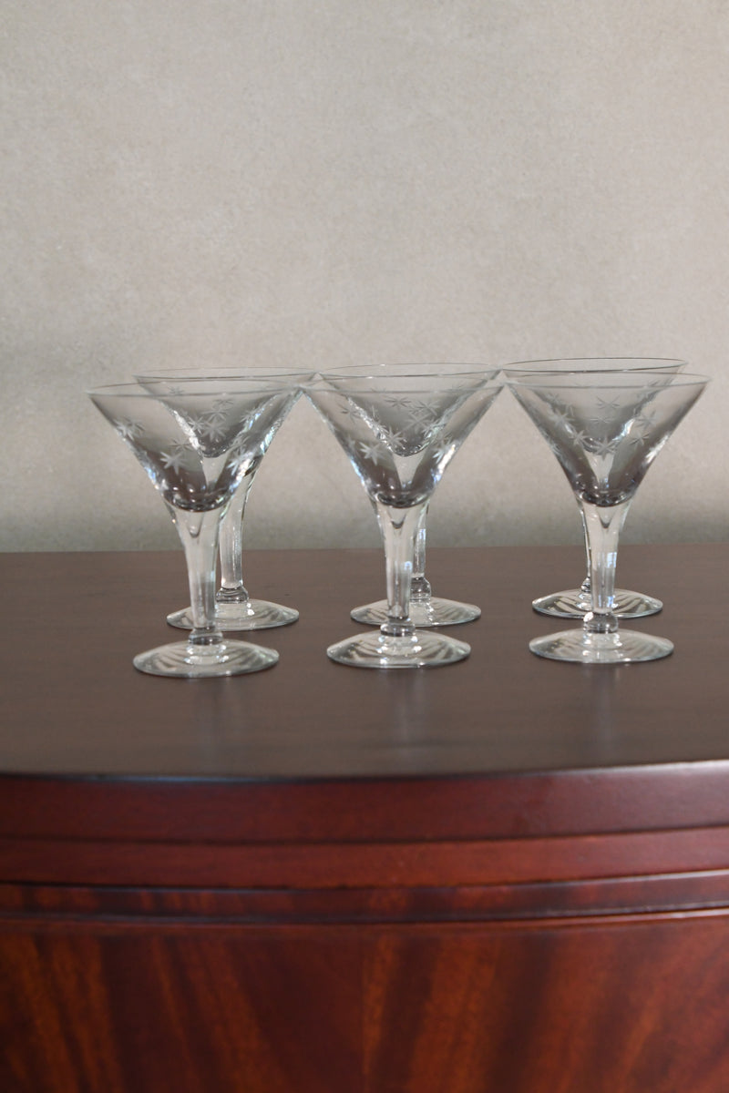 Vintage Starburst Glassware