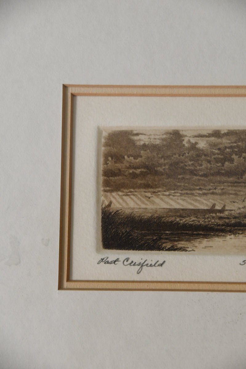 "Past Crisfield" Framed Print