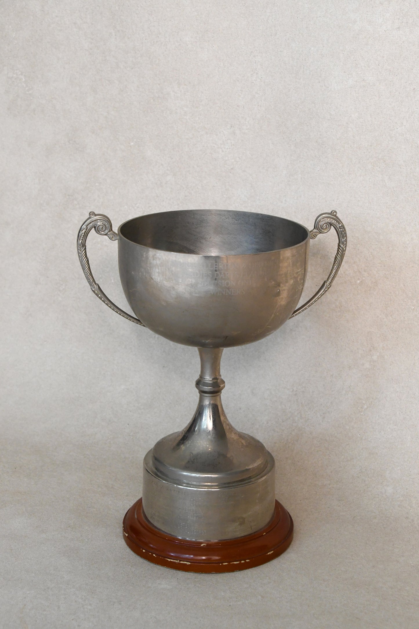 Vintage English Dart Trophy