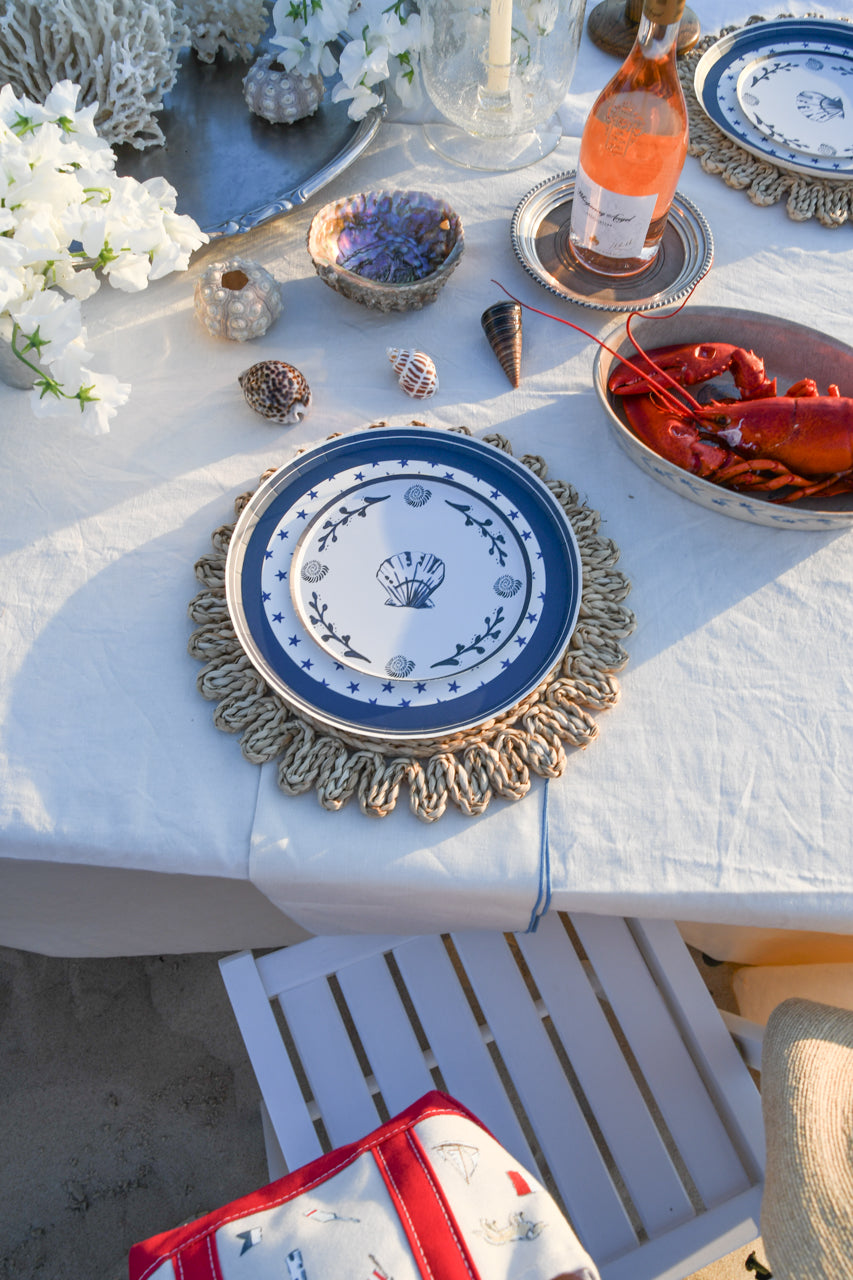 Vintage Italian Stainless Steel Tray