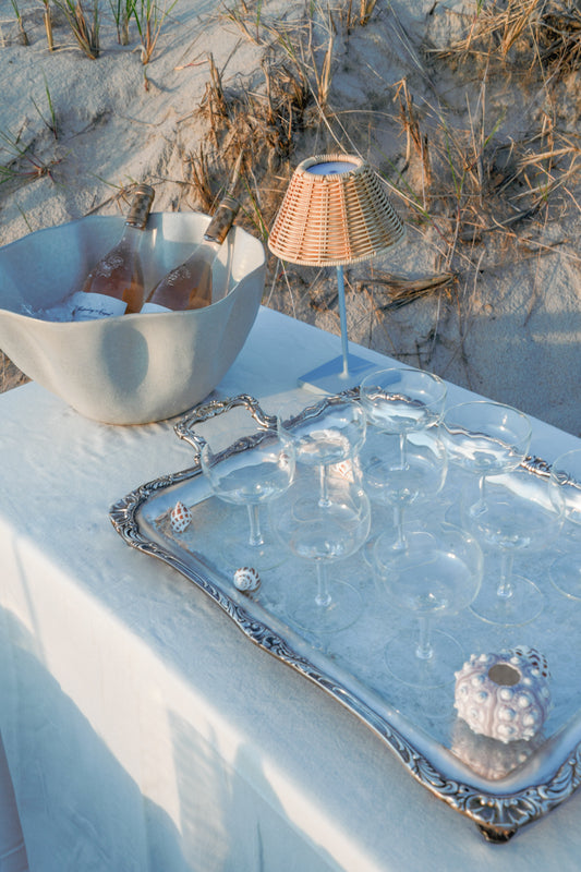 Large Vintage Silverplate Tray
