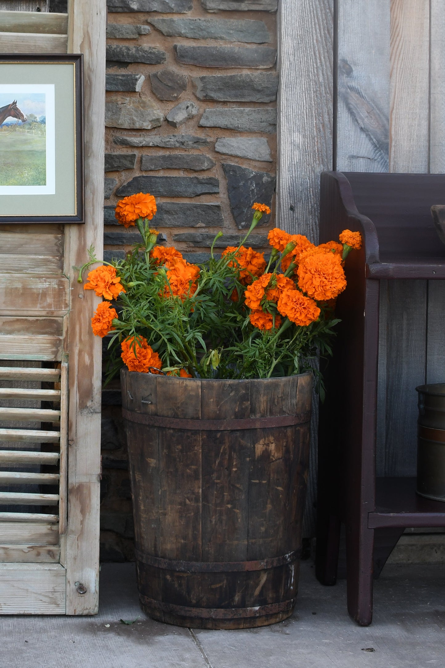 Antique Wooden Sap Bucket